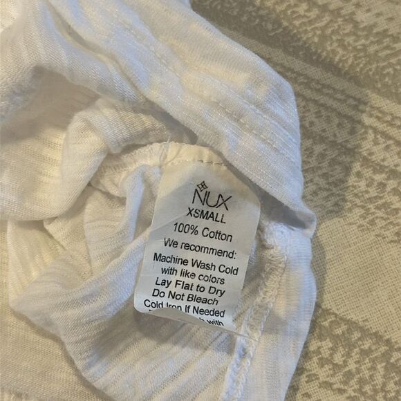 Nux Women’s Elemental Racerback Cinched Sides Tank Top - Size XS - Picture 4 of 6